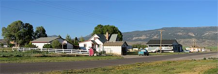 pickup - Town of Loa, Colorado Plateau,  Utah,  USA Stockbilder - Lizenzpflichtiges, Bildnummer: 862-06677603