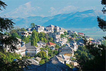 simsearch:862-06825136,k - Europe, Albania, Gjirokaster, Unesco World Heritage Site Foto de stock - Direito Controlado, Número: 862-06824824
