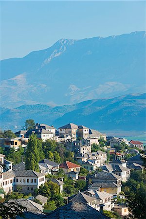 simsearch:862-06542561,k - Europe, Albania, Gjirokaster, Unesco World Heritage Site Foto de stock - Con derechos protegidos, Código: 862-06824825