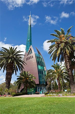 simsearch:862-03887261,k - Australia, Western Australia, Perth.  The Swan Bell Tower, which contains the royal bells of St Martin's-in-the-Fields. Photographie de stock - Rights-Managed, Code: 862-06824855