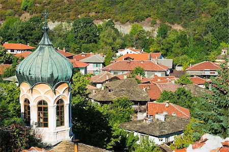 simsearch:862-06824996,k - Europe, Bulgaria, Lovech, dome of Byzantine St Bogoroditsa Church Stock Photo - Rights-Managed, Code: 862-06824999