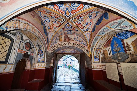 simsearch:862-06825039,k - Europe, Bulgaria, Rila Monastery, Unesco World Heritage Site Fotografie stock - Rights-Managed, Codice: 862-06825031