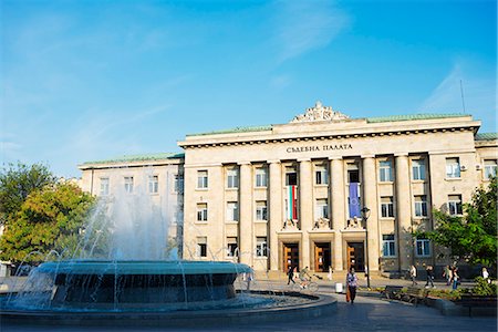 Europe, Bulgaria, Ruse, The Court of Justice Stock Photo - Rights-Managed, Code: 862-06825057