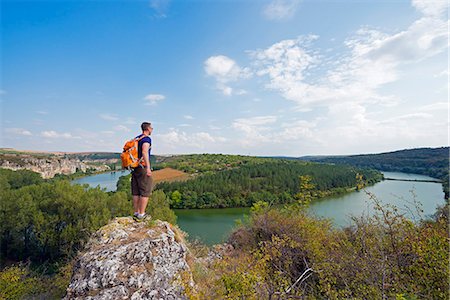 simsearch:862-06825016,k - Europe, Bulgaria, hiker in Rusenski Lom National Park, River Lom (MR) Photographie de stock - Rights-Managed, Code: 862-06825077