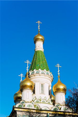 sofia - Europe, Bulgaria, Sofia, St Nikolai Russian Church Stock Photo - Rights-Managed, Code: 862-06825113