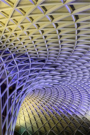 fotocalco azul - Europe, England, London, King's Cross Station Foto de stock - Con derechos protegidos, Código: 862-06825350