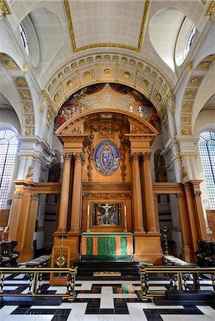 simsearch:862-06542519,k - Europe, England, London, St Bride's Church - Fleet Street Foto de stock - Con derechos protegidos, Código: 862-06825360