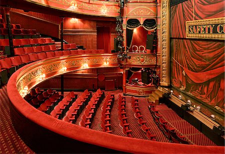 stage chair - Europe, England, London, Stratford, Theatre Royal Stratford Stock Photo - Rights-Managed, Code: 862-06825379