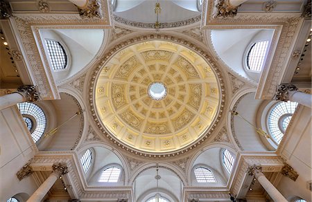 simsearch:862-06825374,k - Europe, England, London, St Stephen Walbrook Church, Stock Photo - Rights-Managed, Code: 862-06825380