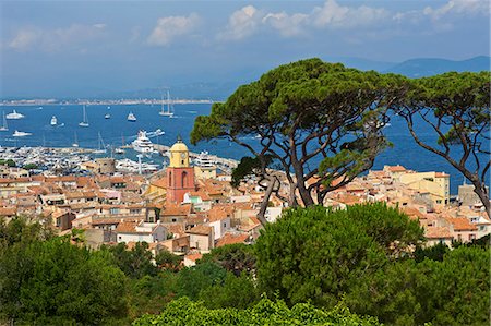 french riviera - Saint Tropez, Var, Cote d'Azur, Provence-Alpes-Cote d'Azur, France Stock Photo - Rights-Managed, Code: 862-06825543