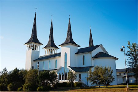 simsearch:862-06825584,k - Iceland, Reykjavik, Hateigskirkja church Stock Photo - Rights-Managed, Code: 862-06825612