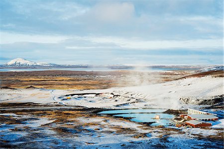 simsearch:862-06825677,k - Europe, Iceland, Myvatn, geothermal area, Myvatn natural baths Stock Photo - Rights-Managed, Code: 862-06825752