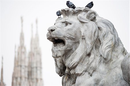 Europe, Italy, Lombardy, Milan, Duomo, Milan Cathedral Photographie de stock - Rights-Managed, Code: 862-06825901