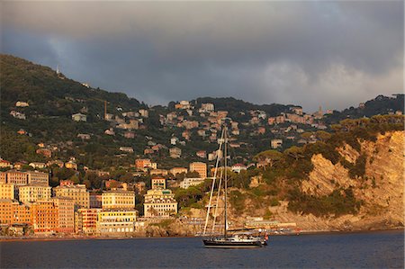 Northern Italy, Italian Riviera, Liguria, Camogli. Surroundings of the village of Camogli Stock Photo - Rights-Managed, Code: 862-06825982