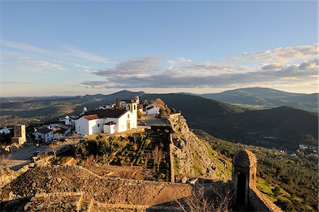 portugal village - The medieval village of Marvao. Alentejo, Portugal Stock Photo - Rights-Managed, Code: 862-06826131