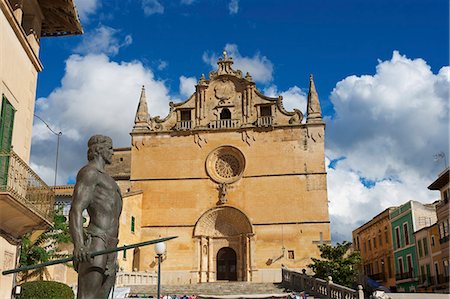 simsearch:862-05999436,k - Sant Miquel Church, Felantix, Majorca, Balearics, Spain Stockbilder - Lizenzpflichtiges, Bildnummer: 862-06826199