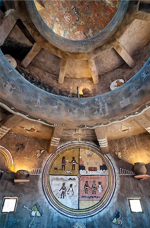 United States of America, Arizona, Grand Canyon, Desert View Watchtower Photographie de stock - Rights-Managed, Code: 862-07650700