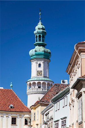 simsearch:862-07690064,k - Firewatch Tower, Sopron, Western Transdanubia, Hungary Foto de stock - Direito Controlado, Número: 862-07690067