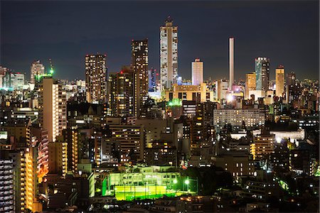 Asia, Japan, Honshu, Tokyo, Ikebukuro, city skyline Foto de stock - Con derechos protegidos, Código: 862-07690285