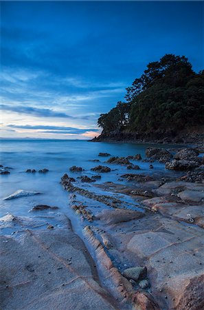 simsearch:862-07690525,k - Te Mata beach at sunset, Coromandel Peninsula, North Island, New Zealand Foto de stock - Con derechos protegidos, Código: 862-07690512