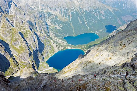 Europe, Poland, Carpathian Mountains, Zakopane, Lake Morskie Oko (Eye of the Sea) Stock Photo - Rights-Managed, Code: 862-07690589