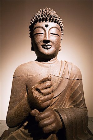 simsearch:862-05997485,k - Asia, Republic of Korea, South Korea, Seoul, National Museum of Korea, buddha statue Stockbilder - Lizenzpflichtiges, Bildnummer: 862-07690734