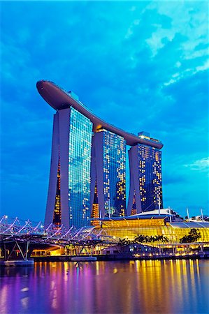 singapore nobody - South East Asia, Singapore, Marina Bay Sands Stock Photo - Rights-Managed, Code: 862-07690828