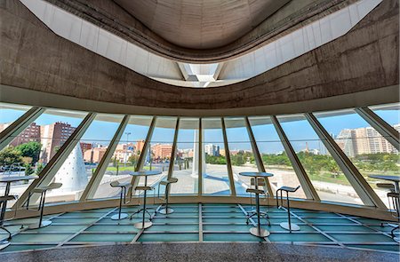 Europe, Spain, Valencia, City of Arts and Sciences, Palau de les Arts Foto de stock - Con derechos protegidos, Código: 862-07690896