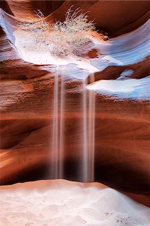 United States of America, Arizona, Page, Upper Antelope Slot Canyon Photographie de stock - Rights-Managed, Code: 862-07690953