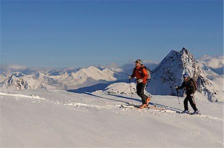 Ski Touring, Brechhorn, Spertental Valley, Tyrol, Austria, MR Stock Photo - Rights-Managed, Code: 862-07909414