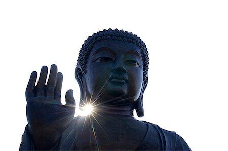 simsearch:862-03820153,k - Sitting Buddha, Lantau Island, Hongkong, China Fotografie stock - Rights-Managed, Codice: 862-07909439