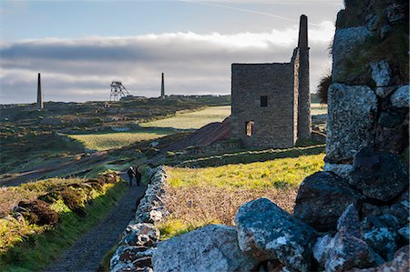 Old Tin mine workings, Botallack, Pendeen,Cornwall, England Foto de stock - Con derechos protegidos, Código: 862-07909674