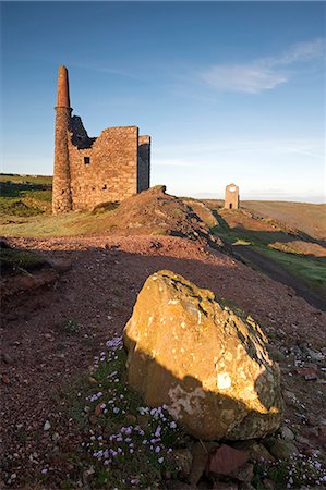 Old Tin mine workings, Botallack, Pendeen,Cornwall, England Foto de stock - Direito Controlado, Número: 862-07909673