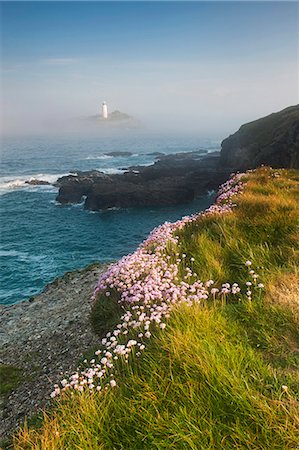 simsearch:862-03710966,k - Coastal Cliffs, Godrevy Point, nr St Ives, Cornwall, England Photographie de stock - Rights-Managed, Code: 862-07909684