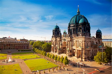 Germany, Berlin. Overview of the Cathedral. Foto de stock - Con derechos protegidos, Código: 862-07909850