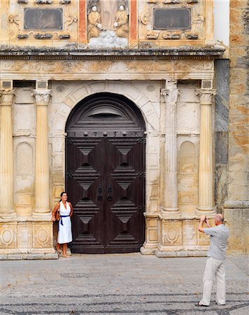 Portugal, Estramadura, Obidos, St Mary Church ( Igreja de Santa Maria)  (MR) Stock Photo - Rights-Managed, Code: 862-07910507