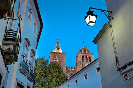 evora - Sunset view of Cathedral, Evora, Alentejo, Portugal Stock Photo - Rights-Managed, Code: 862-07910647