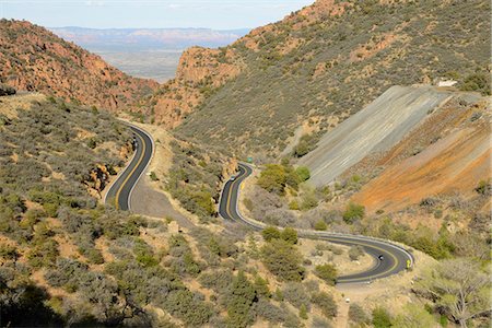 pass - Mountain Pass outside of Jerome, Arizona, USA Stock Photo - Rights-Managed, Code: 862-07911000