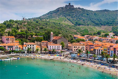 southern france - Collioure, Languedoc-Roussillon, France Stock Photo - Rights-Managed, Code: 862-08090145