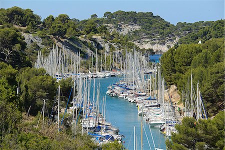 provence harbour - Harbour in Cassis, Provence Alpes Cote d'Azur, Provence, France, Europe Stock Photo - Rights-Managed, Code: 862-08090148