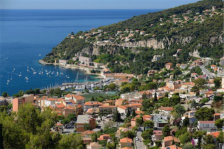 simsearch:862-06825523,k - View of Villefranche sur Mer, Cote D'azur, France, Europe Photographie de stock - Rights-Managed, Code: 862-08090150