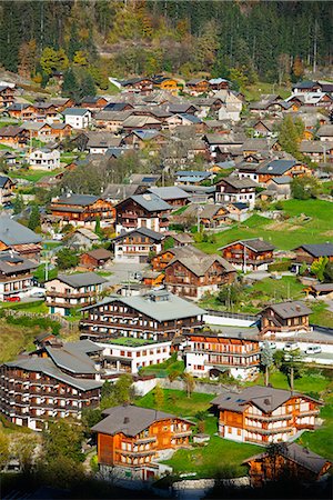 simsearch:700-05524314,k - Europe, France, Haute Savoie, Rhone Alps, Morzine, resort chalets Stock Photo - Rights-Managed, Code: 862-08090215