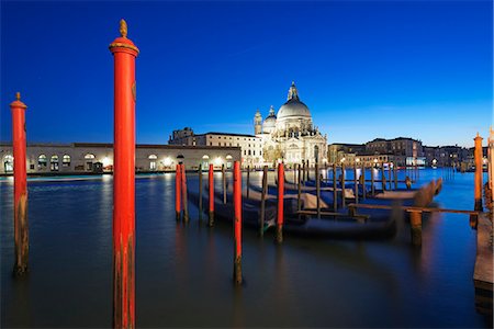 santa maria della salute - Europe, Italy, Veneto, Venice, Basilica di Santa Maria della Salute on the Grande Canal Stock Photo - Rights-Managed, Code: 862-08090553