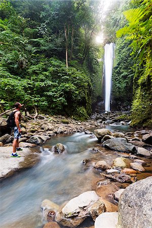 South East Asia, Philippines, The Visayas,  Negros, Dumaguete, Valencia, Casaroro Falls (MR) Foto de stock - Con derechos protegidos, Código: 862-08091019