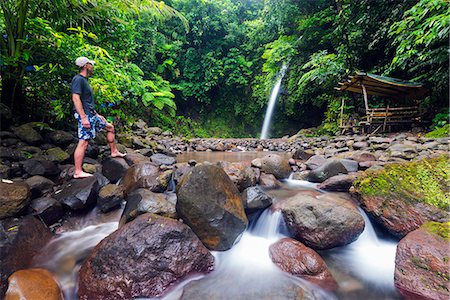 places of beautiful in filipino - South East Asia, Philippines, south east Luzon, Legazpi, Busay falls (MR) Stock Photo - Rights-Managed, Code: 862-08091023