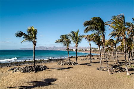 simsearch:862-03437362,k - Beach Playa Grande, Puerto del Carmen, Lanzarote, Canary Islands, Spain Foto de stock - Con derechos protegidos, Código: 862-08091236