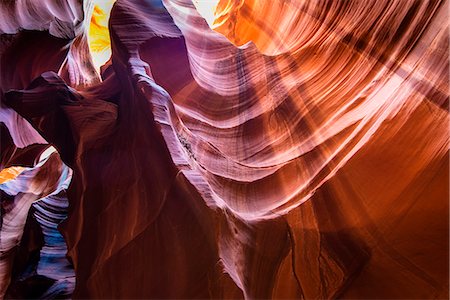 page, arizona - Upper Antelope Canyon Navajo Tribal Park, Page, Arizona, USA Photographie de stock - Rights-Managed, Code: 862-08091448