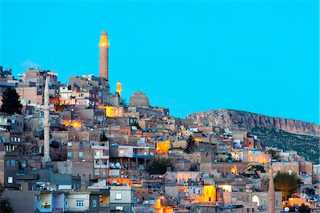 simsearch:841-09108188,k - Turkey, Eastern Anatolia, Mardin, hilltop mosque Stock Photo - Rights-Managed, Code: 862-08274007