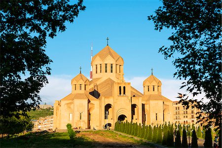 simsearch:862-08272891,k - Eurasia, Caucasus region, Armenia, Yerevan, St Gregory (St Grigor) the Illuminator Cathedral Stock Photo - Rights-Managed, Code: 862-08272843