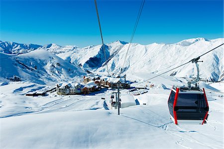 Eurasia, Caucasus region, Georgia, Gudauri ski resort Stock Photo - Rights-Managed, Code: 862-08273161